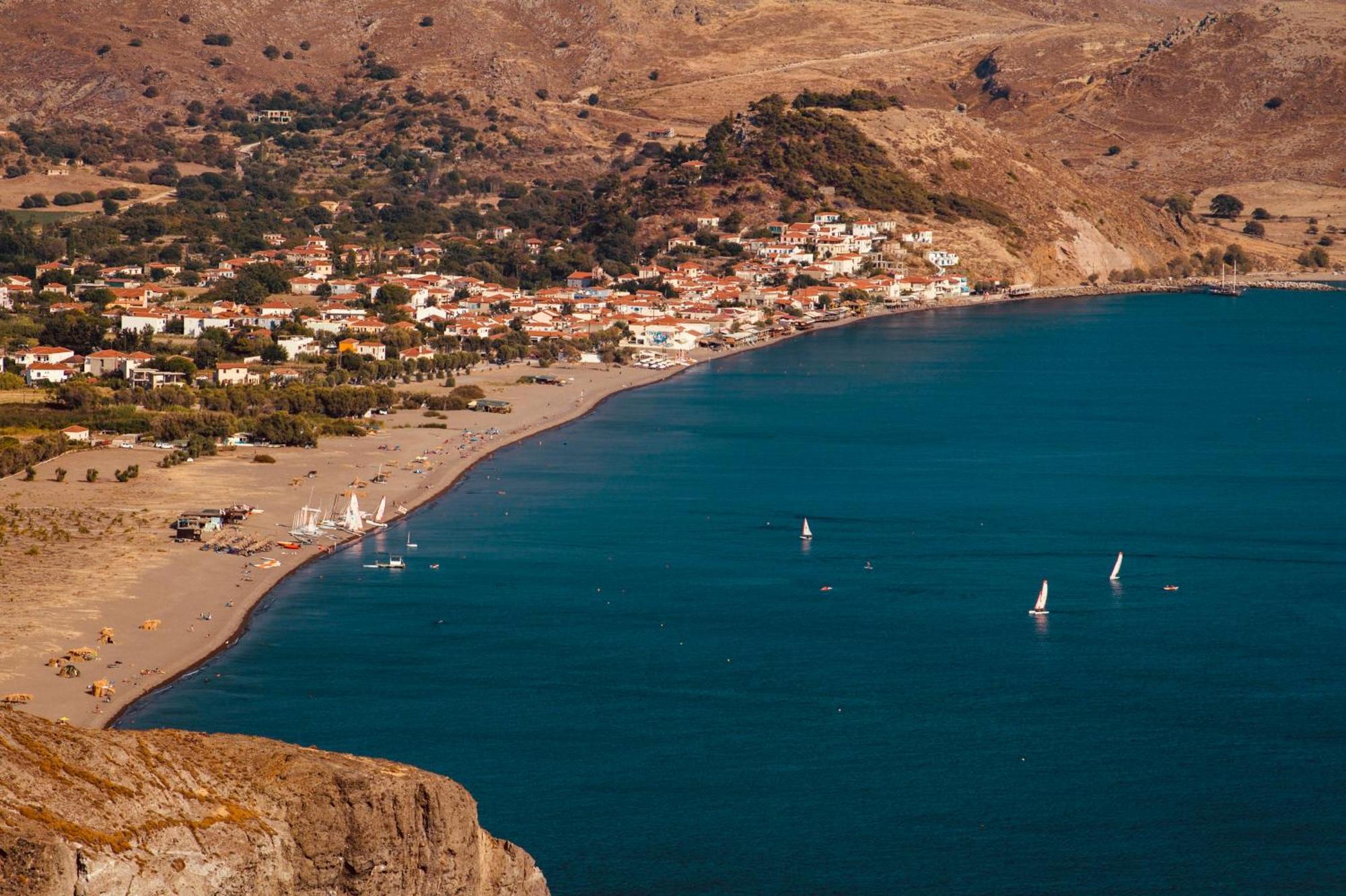 Eressian Lodgings, Skala Eressos Beach Экстерьер фото